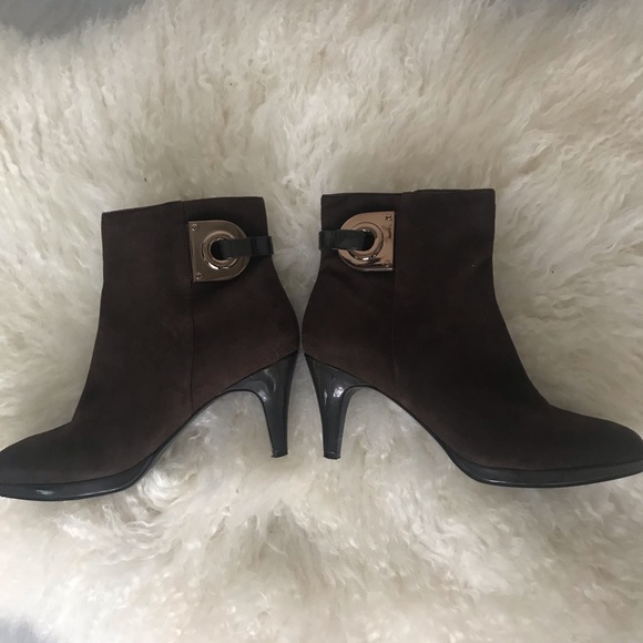 Women’s ankle boots size 8.5 ,Brow, - Picture 8 of 10